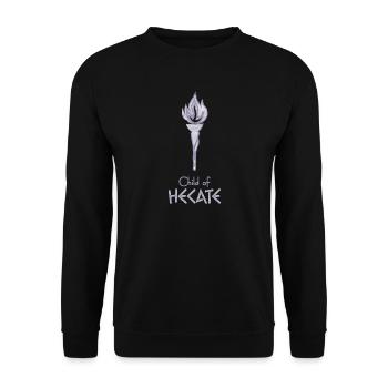 Child of Hecate – Percy Jackson inspired design - Unisex Sweatshirt - black - Front - Alina (178cm) & Michal (187cm)