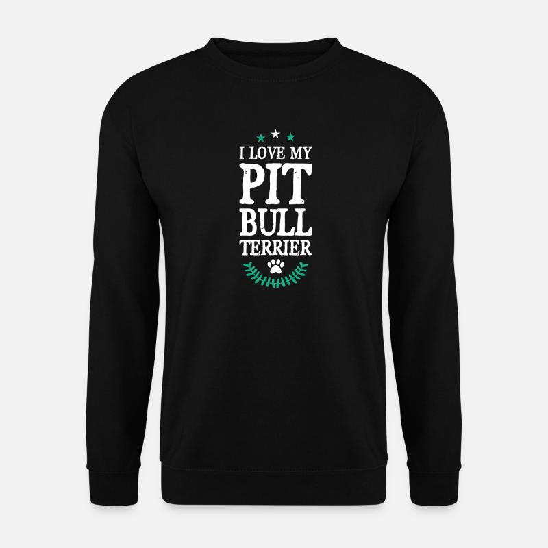 PIT_BULL_TERRIER - Unisex Sweatshirt - black