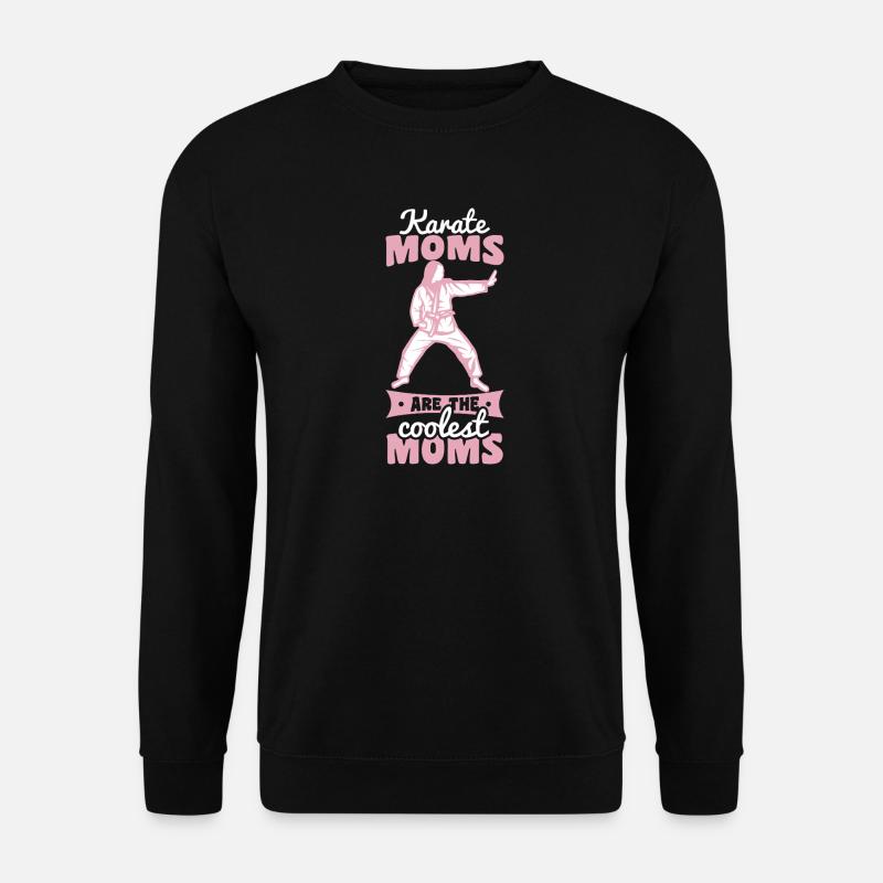 Karate Mutter - Unisex Pullover - Schwarz