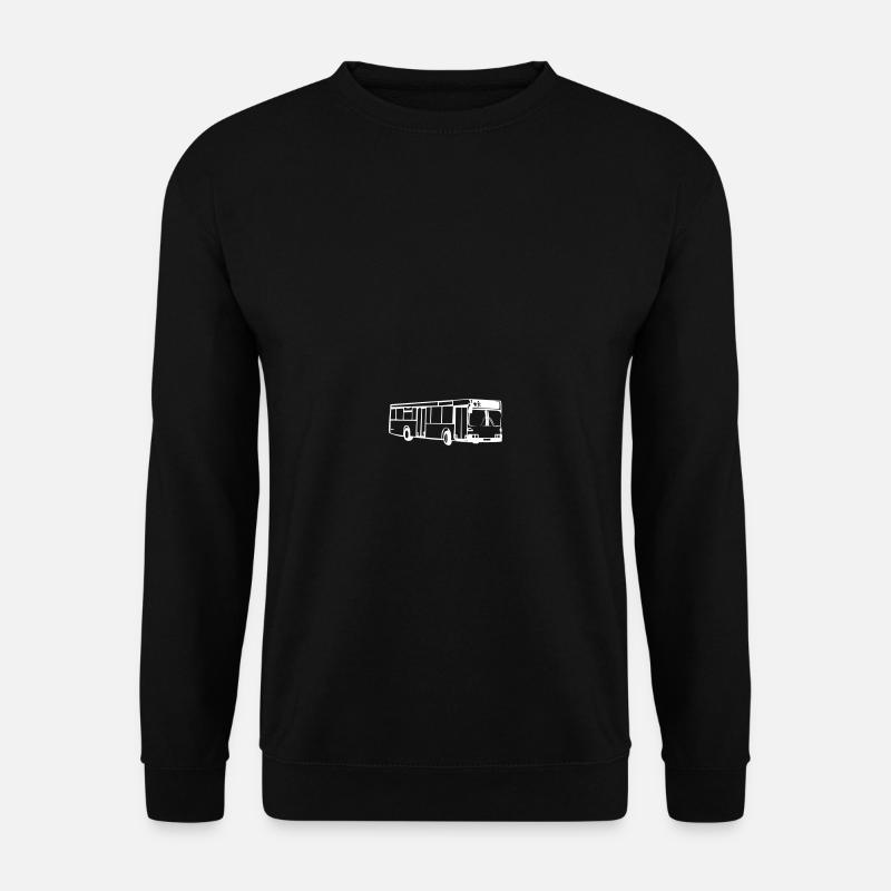 Eckiger Bus - Unisex Pullover - Schwarz