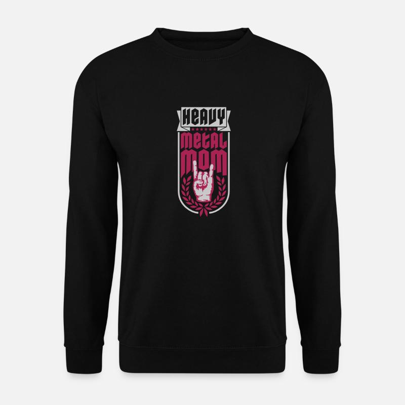 Heavy Metal Mom Logo - Unisex Pullover - Schwarz