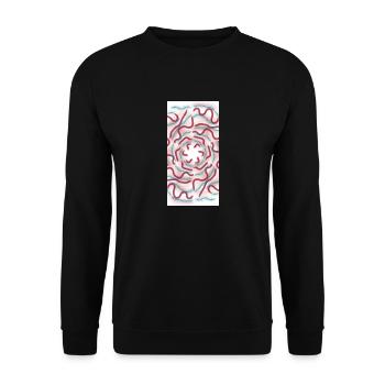 Art - Sweat-shirt Unisexe - noir - Devant - Alina (178cm) & Michal (187cm)