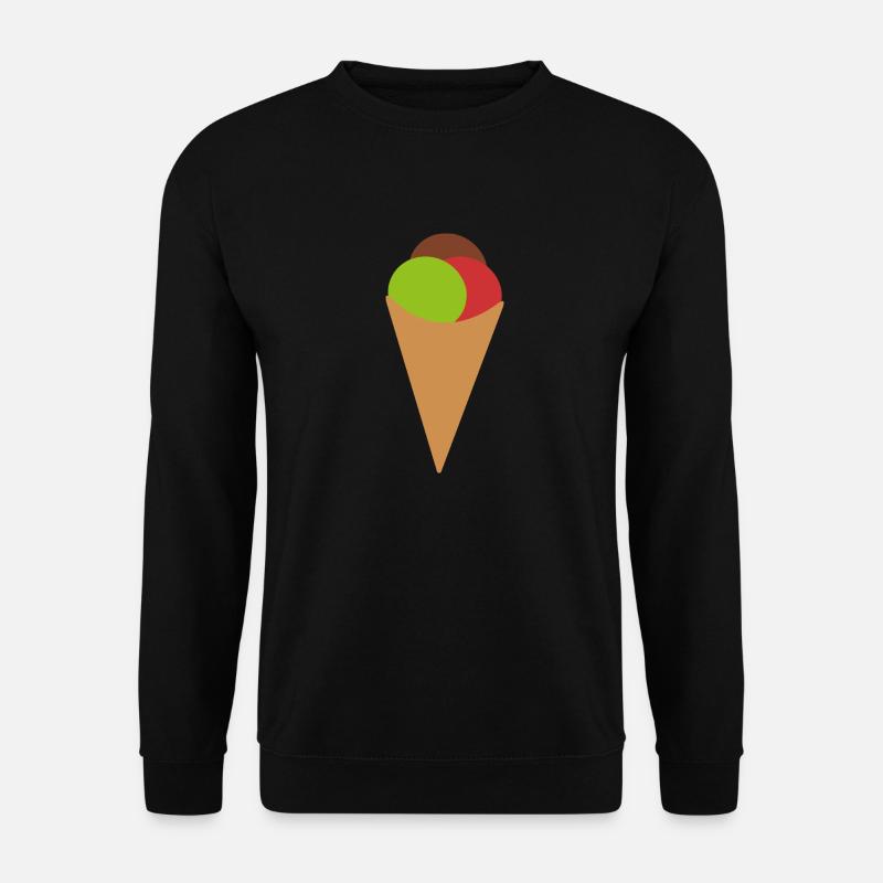 Eis - Unisex Pullover - Schwarz