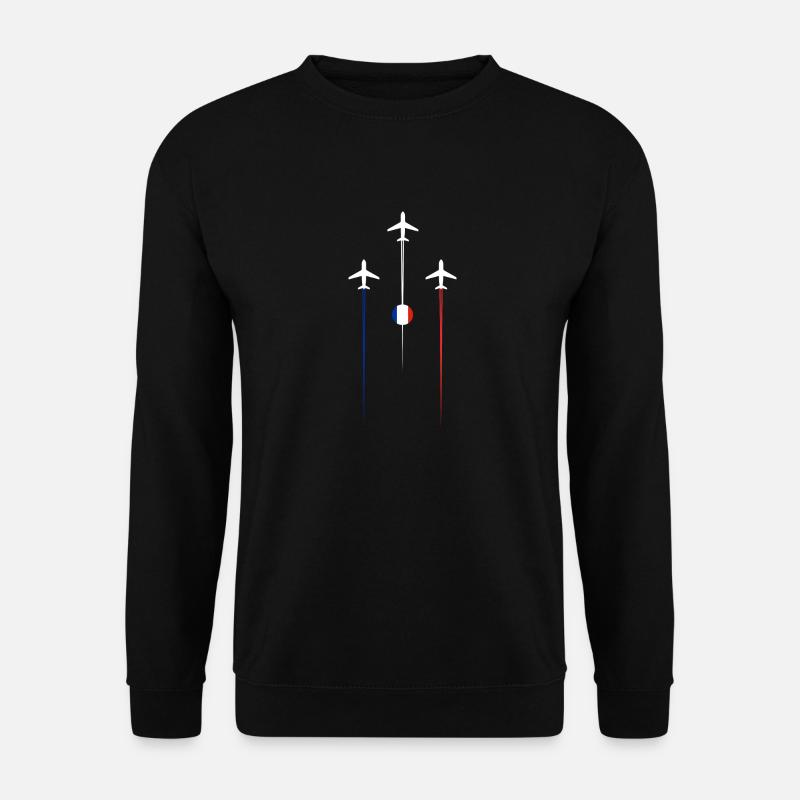 France Airlines - Unisex Pullover - Schwarz