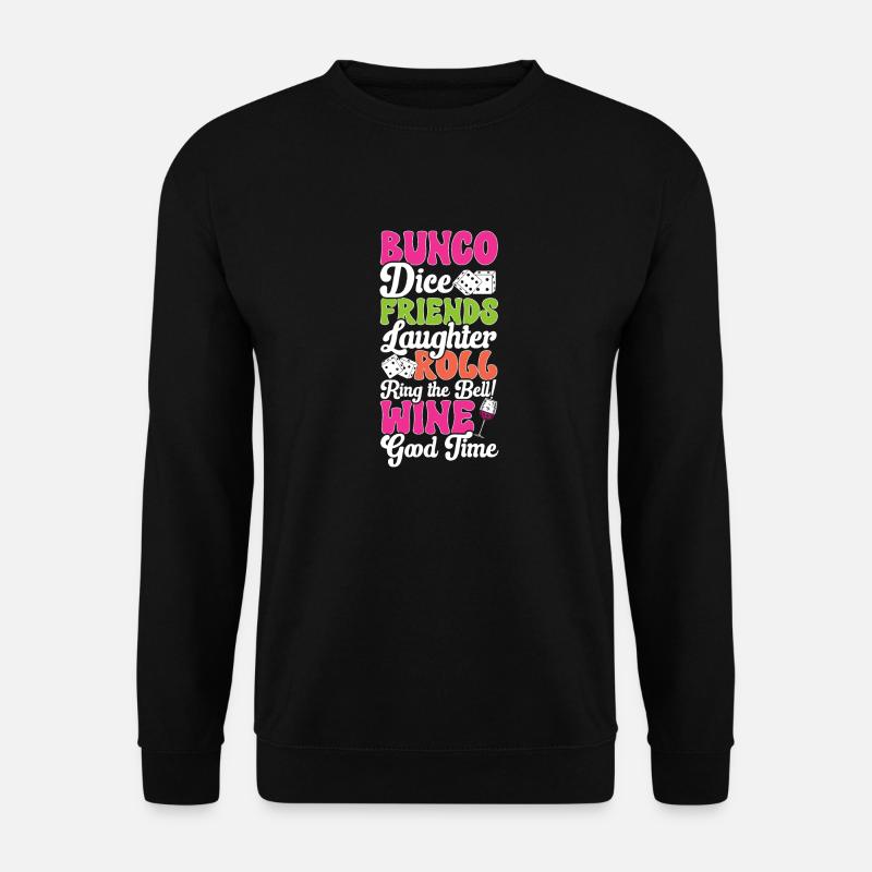 Bunco Dice Game - Unisex Sweatshirt - black