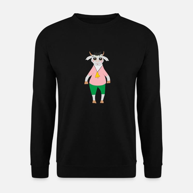 Ziege - Unisex Pullover - Schwarz