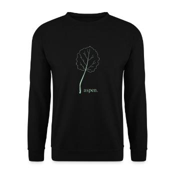 Tremble. - Sweat-shirt Unisexe - noir - Devant - Alina (178cm) & Michal (187cm)