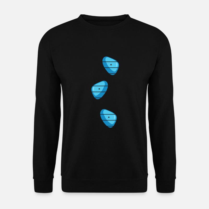 kletterwand bouldern freiklettern climbing - Unisex Pullover - Schwarz