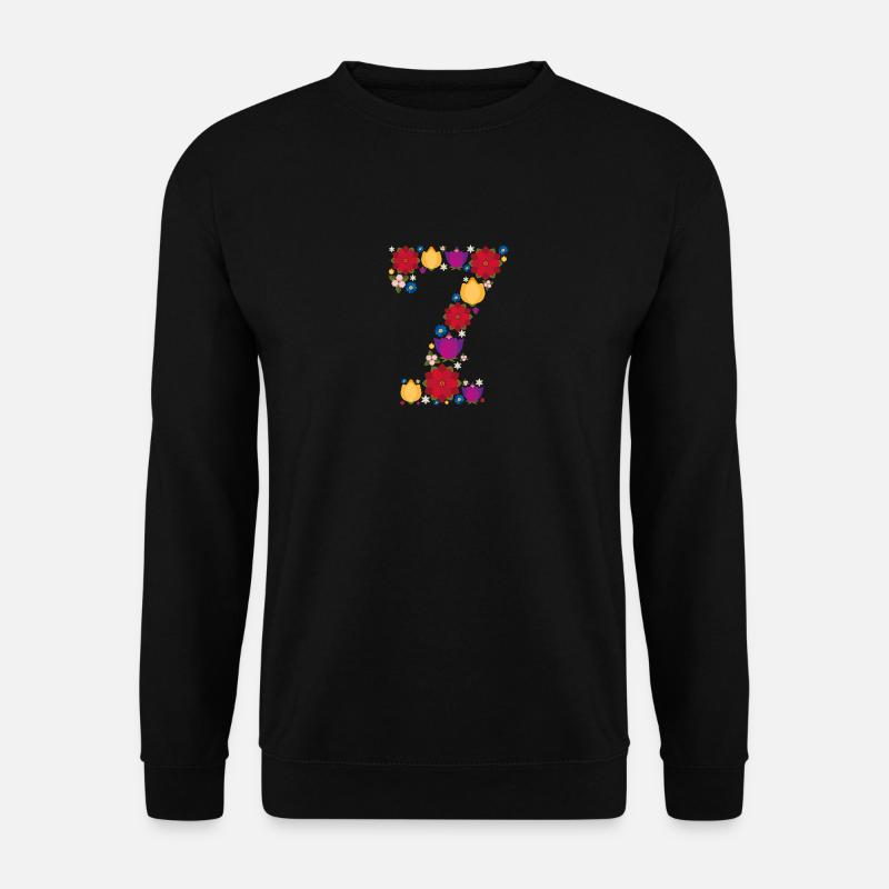 Flowers 7 - Unisex Pullover - Schwarz