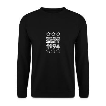 Jahr 1994 - Unisex Pullover - Schwarz - Vorne - Alina (178cm) & Michal (187cm)