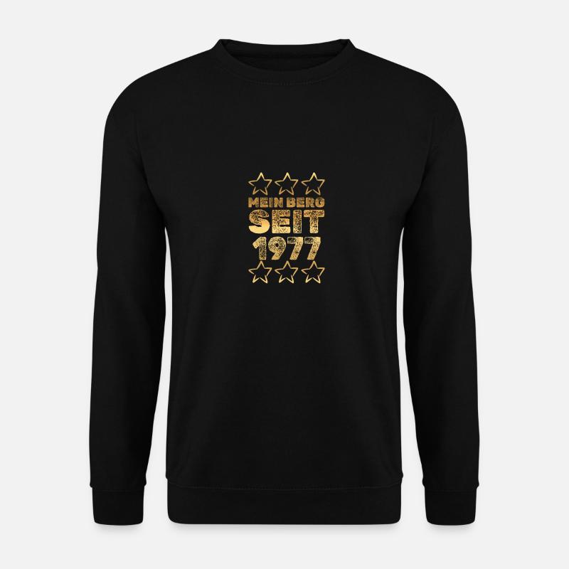 in 1977 - Unisex Pullover - Schwarz