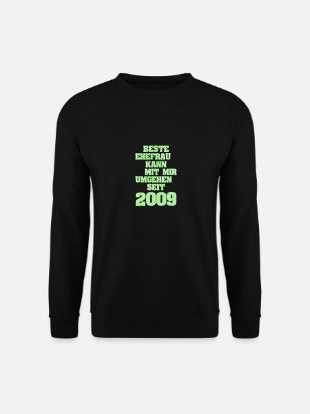 Ehefrau 2009 - Unisex Pullover - Schwarz