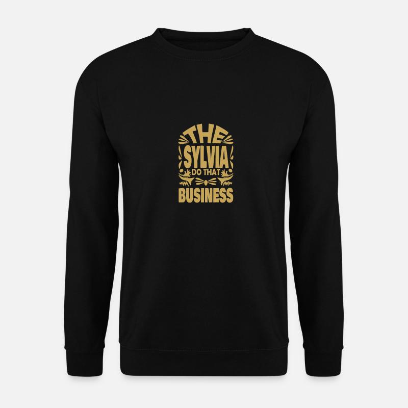 Sylvia Sylvia - Unisex Pullover - Schwarz