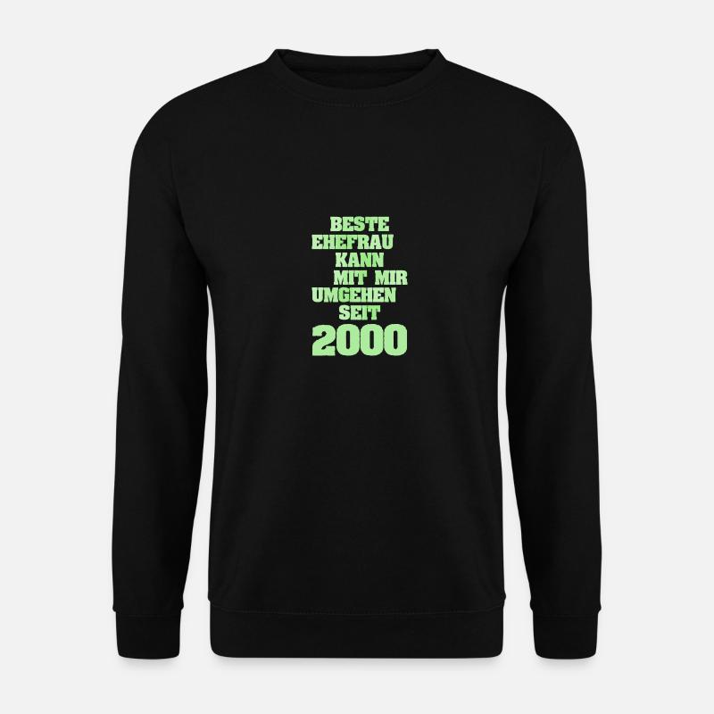 2000 - Unisex Pullover - Schwarz