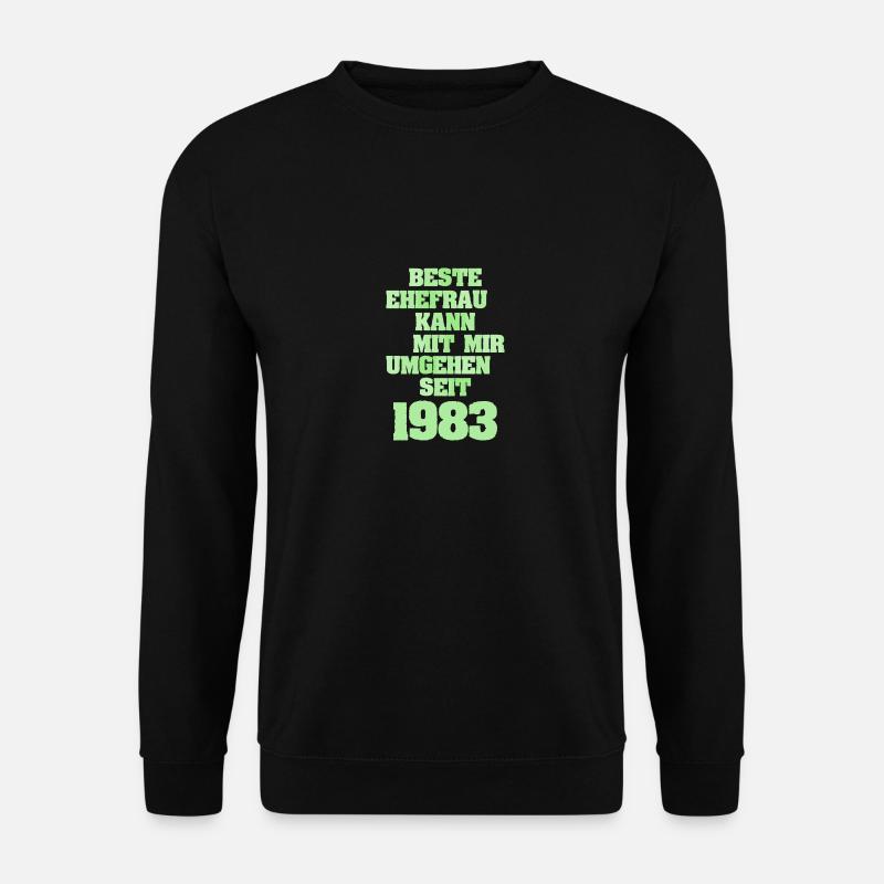 1983 - Unisex Pullover - Schwarz