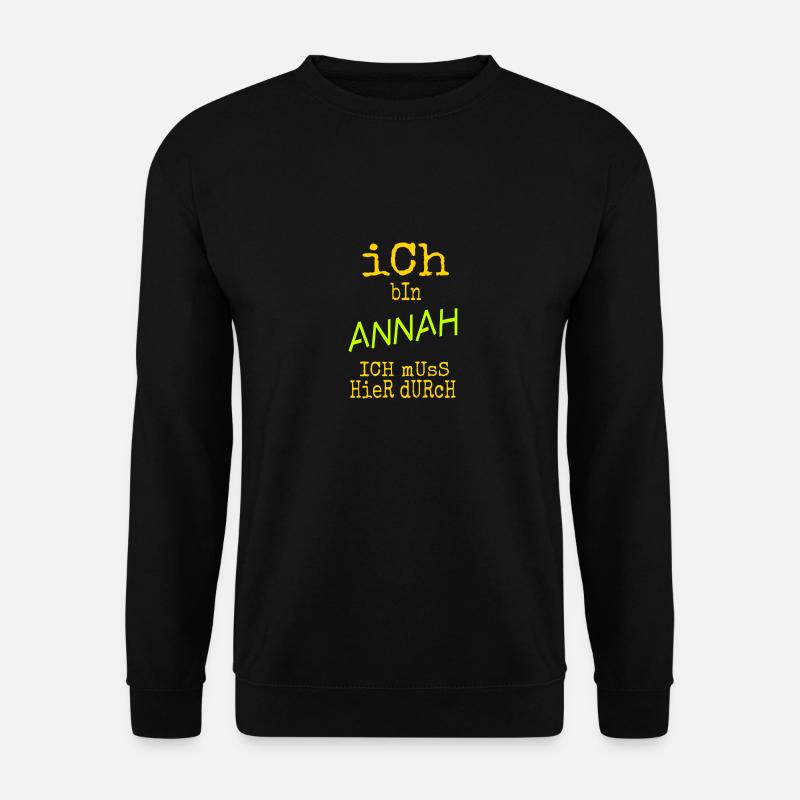 Nah as Nah - Unisex Sweatshirt - black