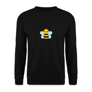 BIENE - Unisex Pullover - Schwarz - Vorne - Alina (178cm) & Michal (187cm)