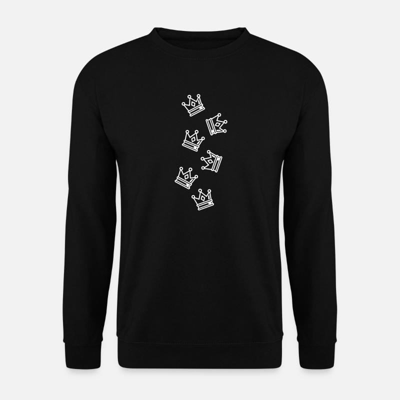 Kronen Symbolik - Unisex Pullover - Schwarz