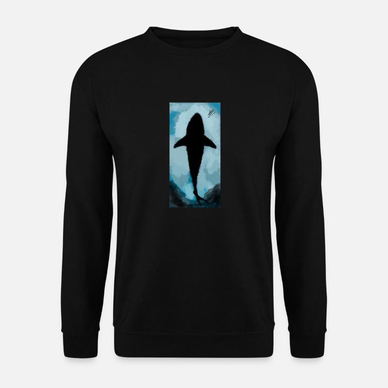 requin - Sweat-shirt Unisexe - noir