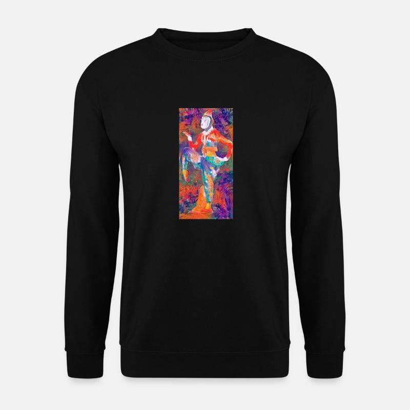 Asiatische Figur - Unisex Pullover - Schwarz