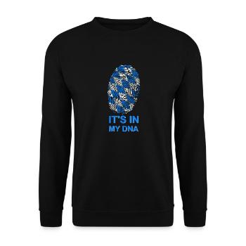 ADN de Bavière - Sweat-shirt Unisexe - noir - Devant - Alina (178cm) & Michal (187cm)