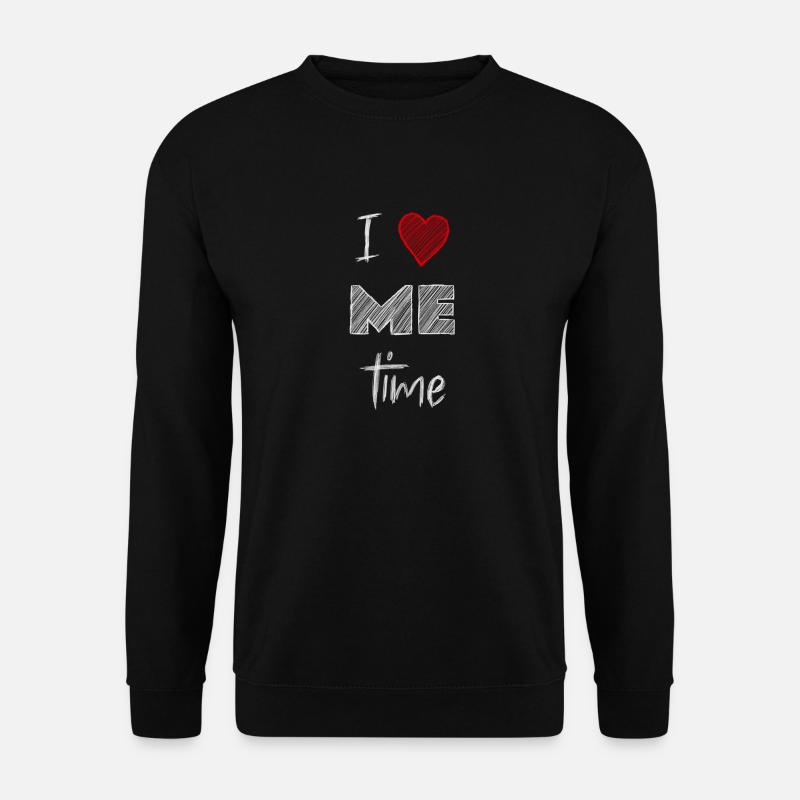 l love ME time - Unisex Sweatshirt - black