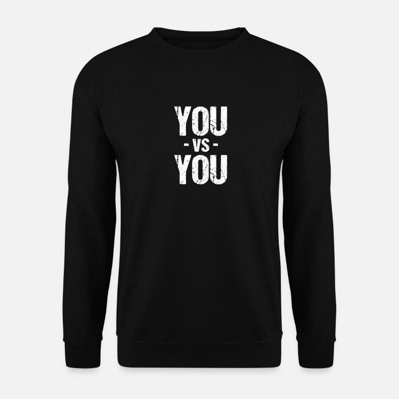 You vs You - Unisex Pullover - Schwarz