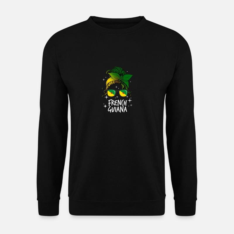 Guyane française - Sweat-shirt Unisexe - noir