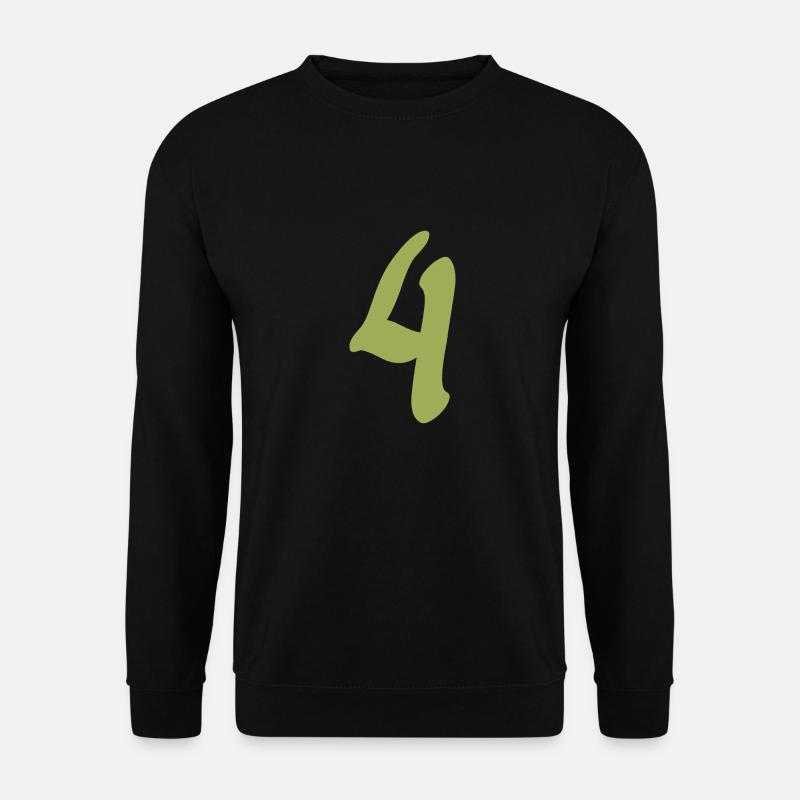 4 - Unisex Pullover - Schwarz