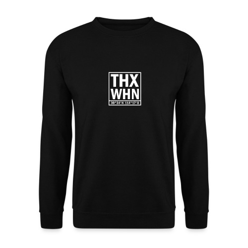 THX WHN Koordinaten - Thanks Wuhan (weiss) - Unisex Pullover