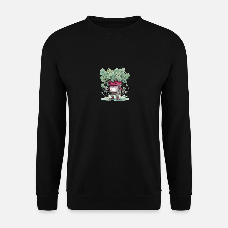 Rettich-Mann - Unisex Pullover - Schwarz