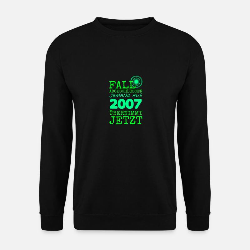 2007 - Unisex Pullover - Schwarz