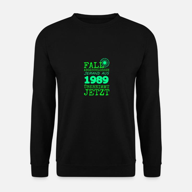 1989 - Unisex Pullover - Schwarz