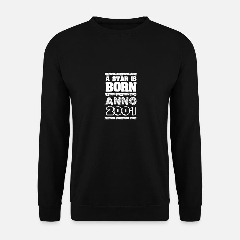Spruch 2001 - Unisex Pullover - Schwarz