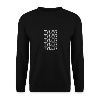Bachelor Tyler - Unisex Sweatshirt - black - Front - Alina (178cm) & Michal (187cm)