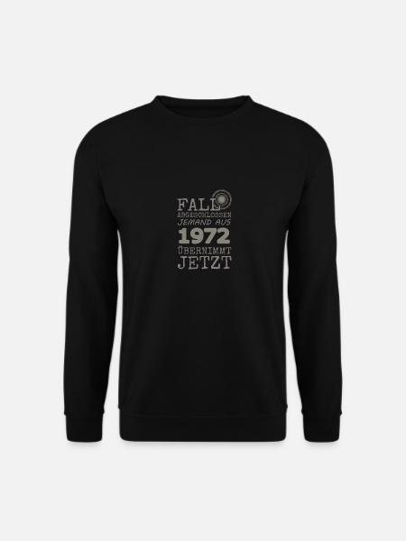 1972 - Unisex Sweatshirt - black
