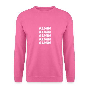 Alwin - Unisex Pullover - Pink - Vorne