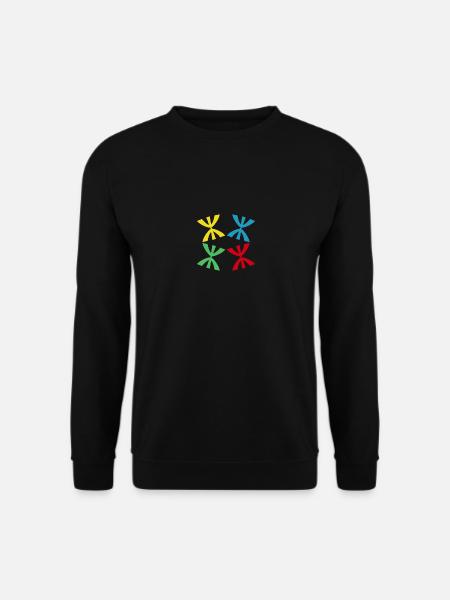 The AMAZIGH square - Unisex Sweatshirt - black