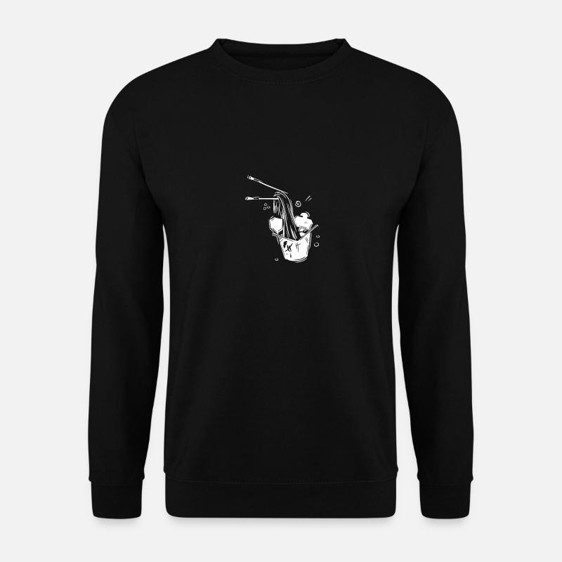 Japanese cuisine chopsticks - Unisex Sweatshirt - black