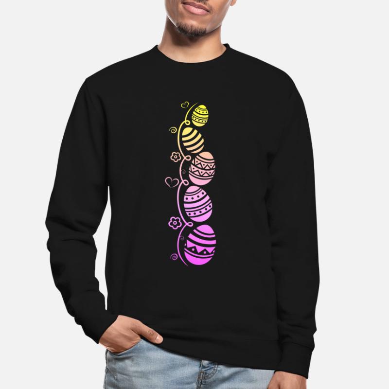 Colorful Easter eggs for Easter Unisex Sweatshirt