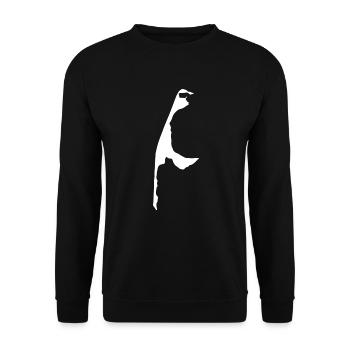 Sylt - Unisex Pullover - Schwarz - Vorne - Alina (178cm) & Michal (187cm)