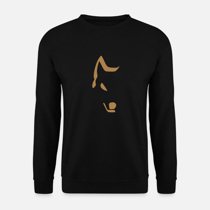 loup - Unisex Pullover - Schwarz