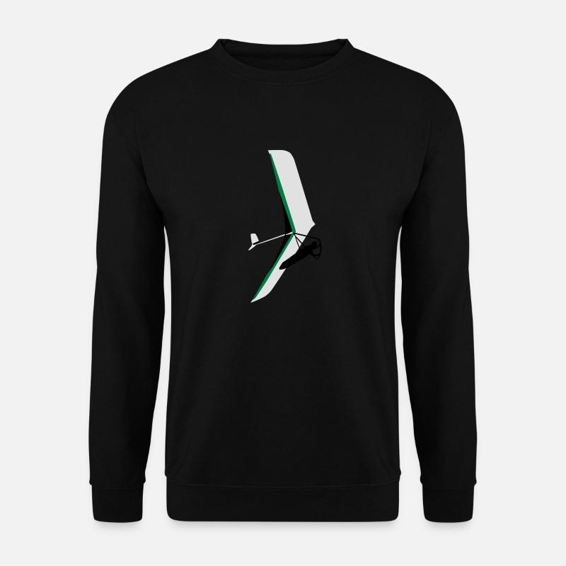 Hängegleiter / Hangglider / Drachen Atos - Unisex Pullover - Schwarz