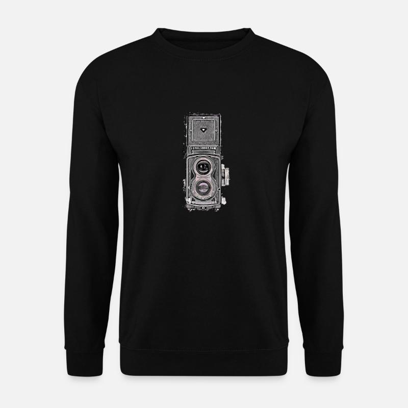 Kamera - Unisex Pullover - Schwarz