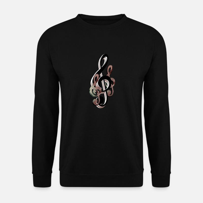 Clef - Unisex Sweatshirt - black