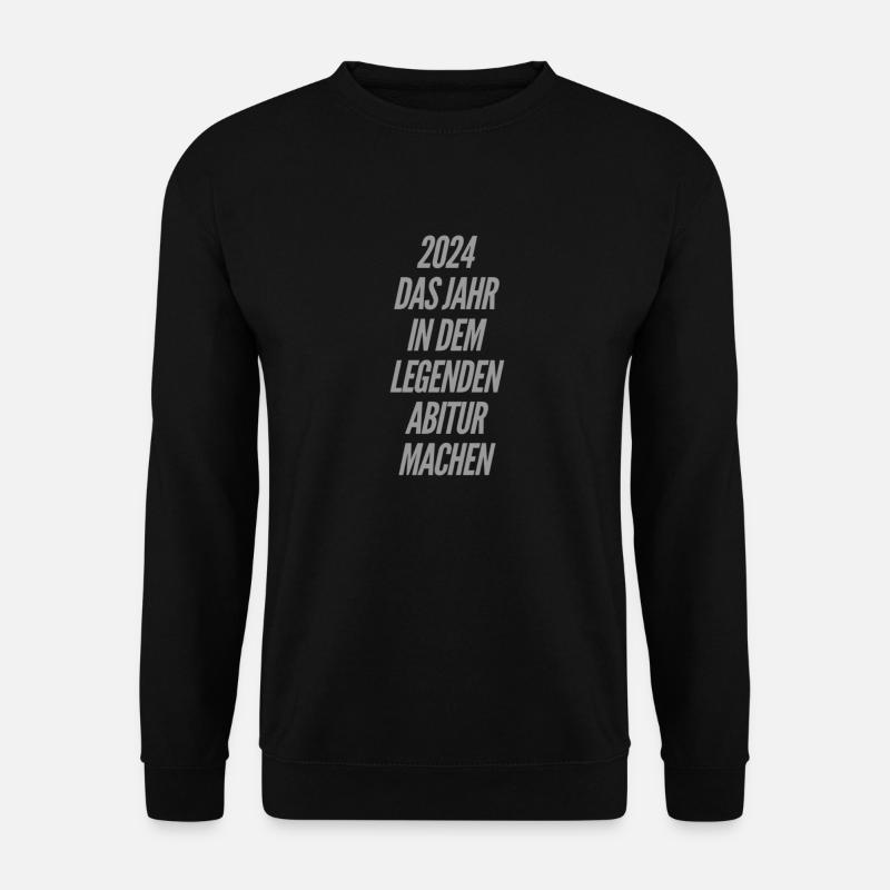 Abitur 2024 - Unisex Pullover - Schwarz