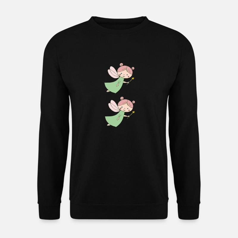 fee doppelt - Unisex Pullover - Schwarz