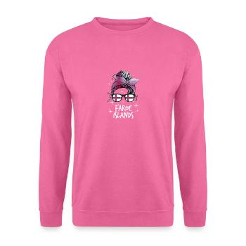 Färöer Inseln - Unisex Pullover - Pink - Vorne