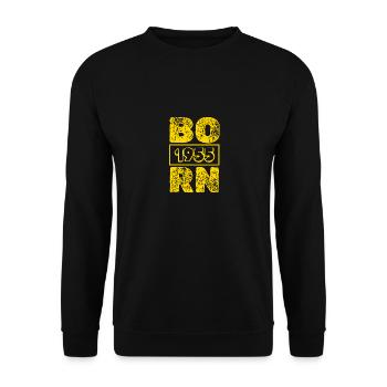1955 - Unisex Sweatshirt - black - Front - Alina (178cm) & Michal (187cm)