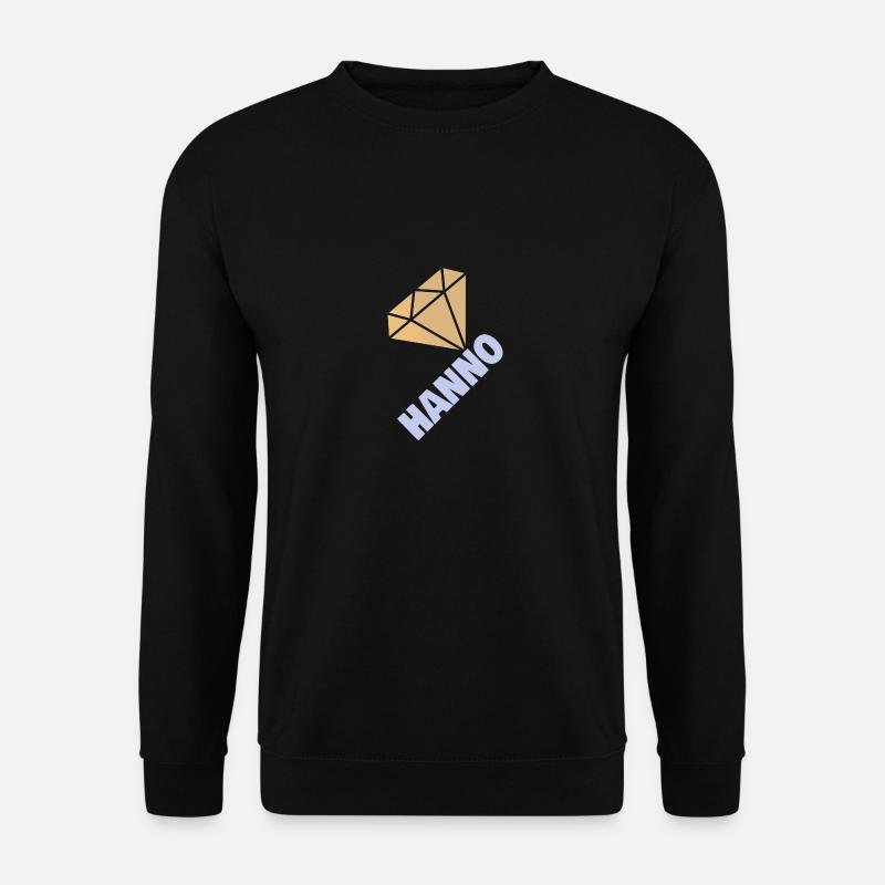 Kostbar Hanno - Unisex Pullover - Schwarz